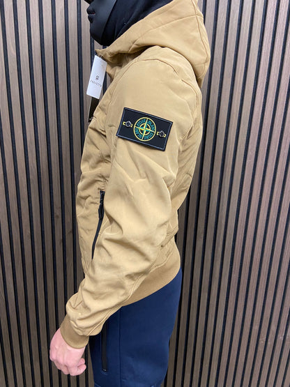 Stone Island Soft Shell Tussenjas -Beige