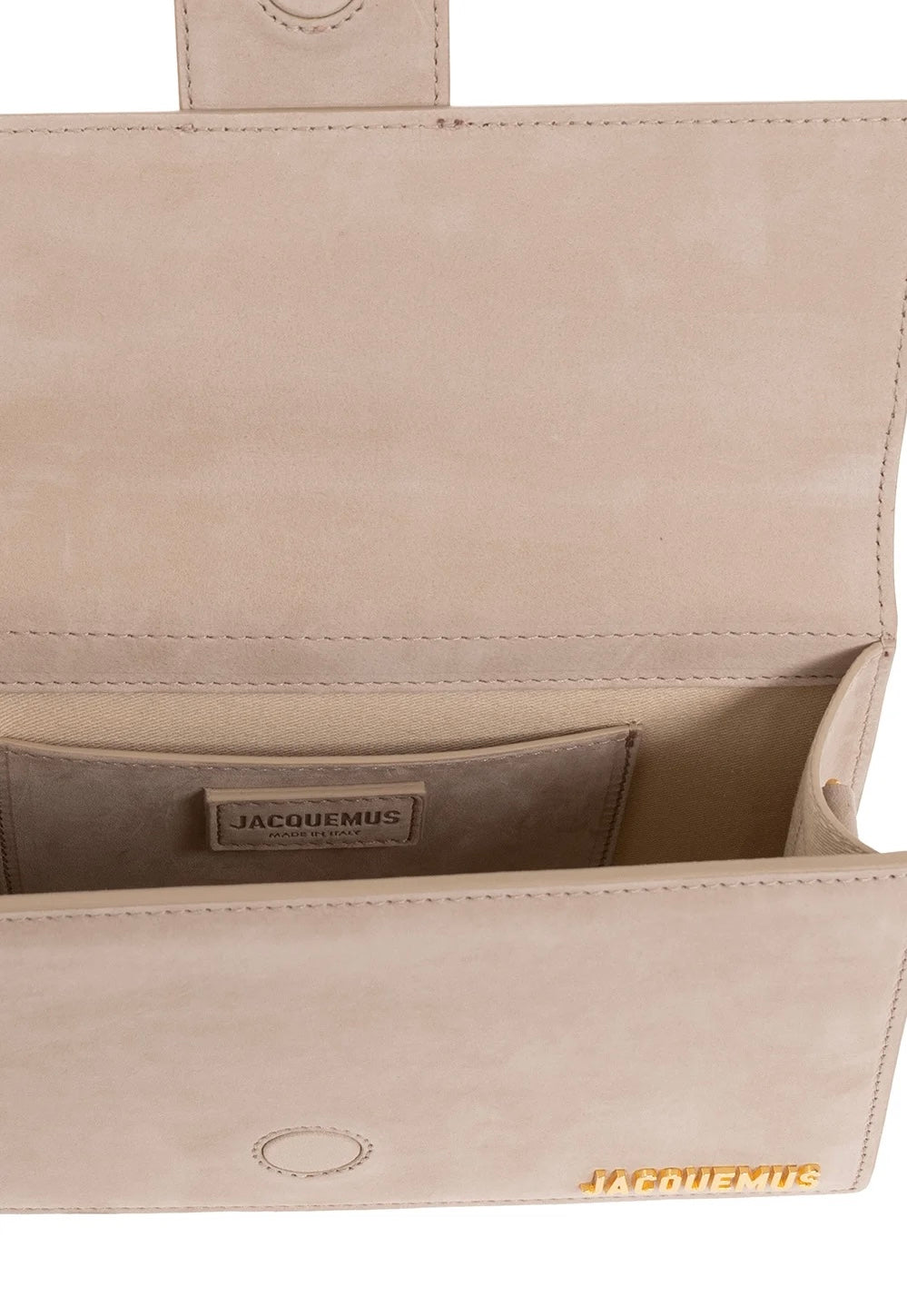 Jacquemus Le Bambino Leather Tas - Apricot