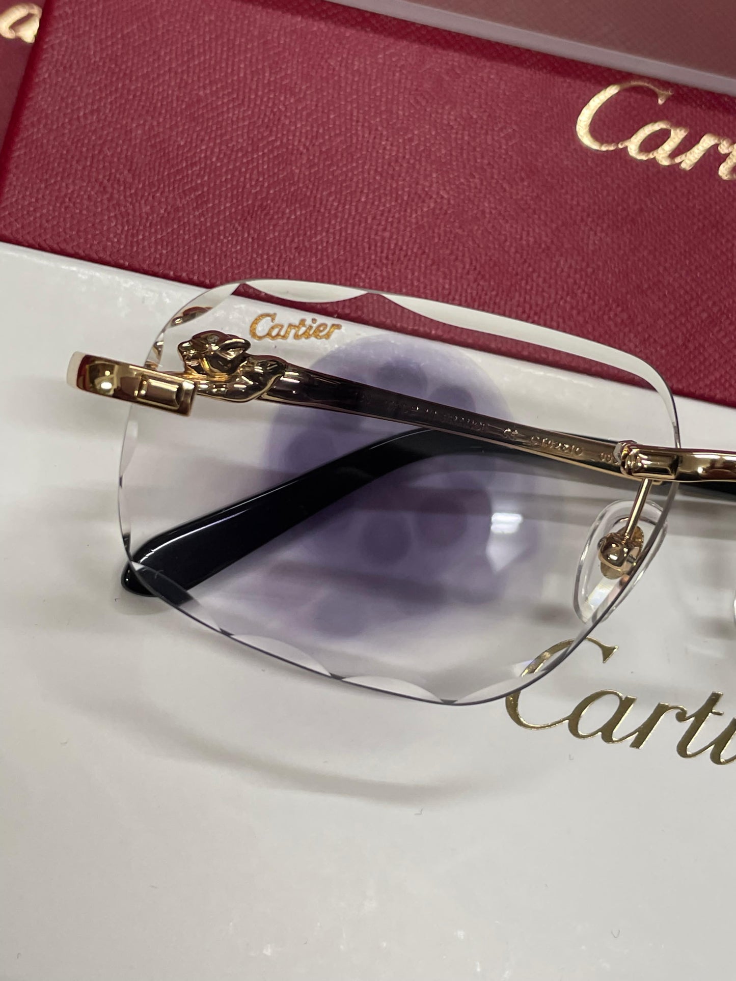 Cartier Meekleurende Zonnebril