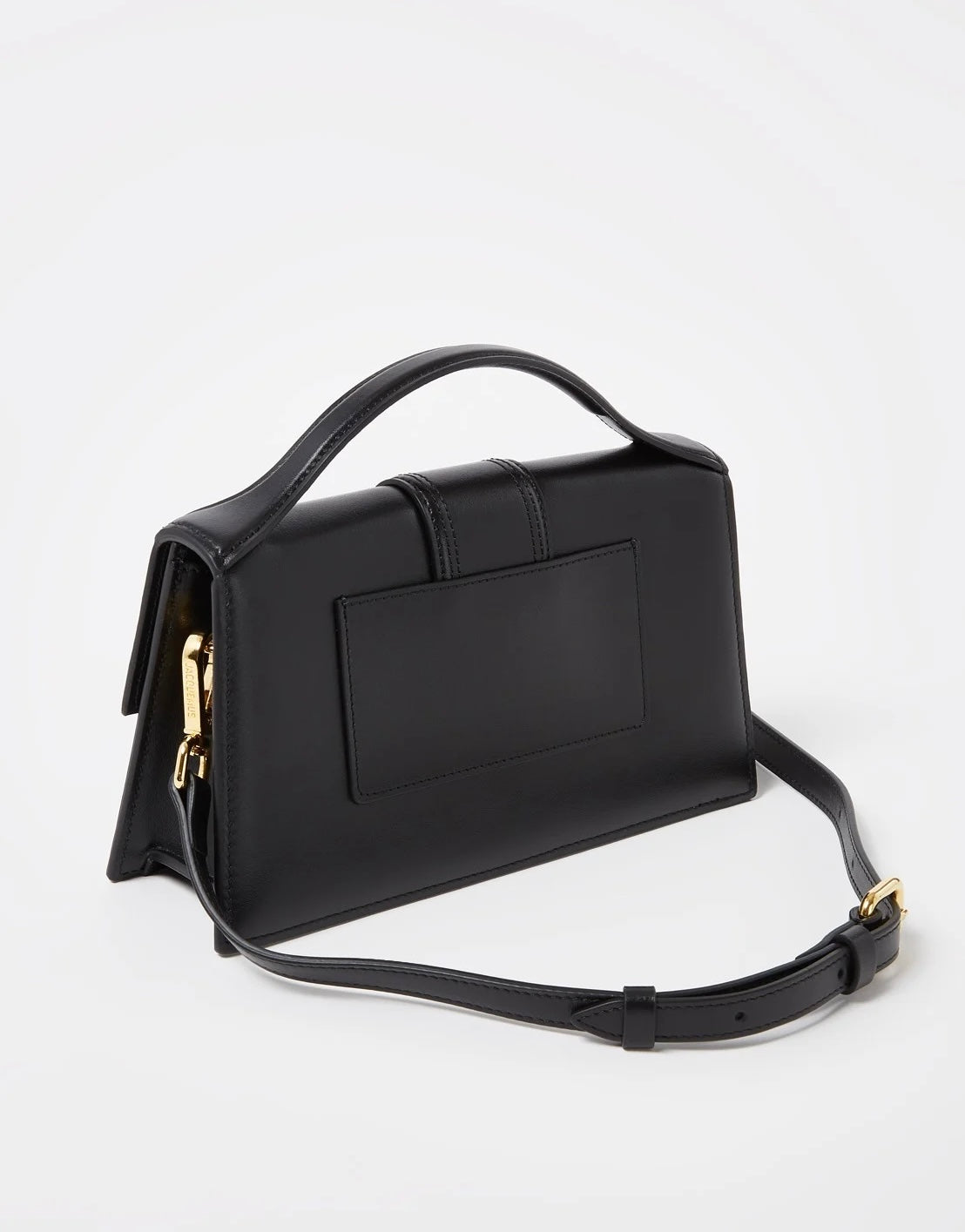 Jacquemus Le Bambino Mini Leather Tas - Zwart