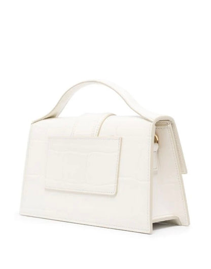 Jacquemus Le Bambino Leather Tas - White