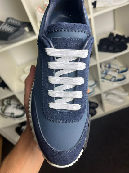 Hermes Bouncing Sneaker- Blue Orange