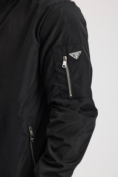 Prada Re-Nylon Dubbelzijdig Zomerjas