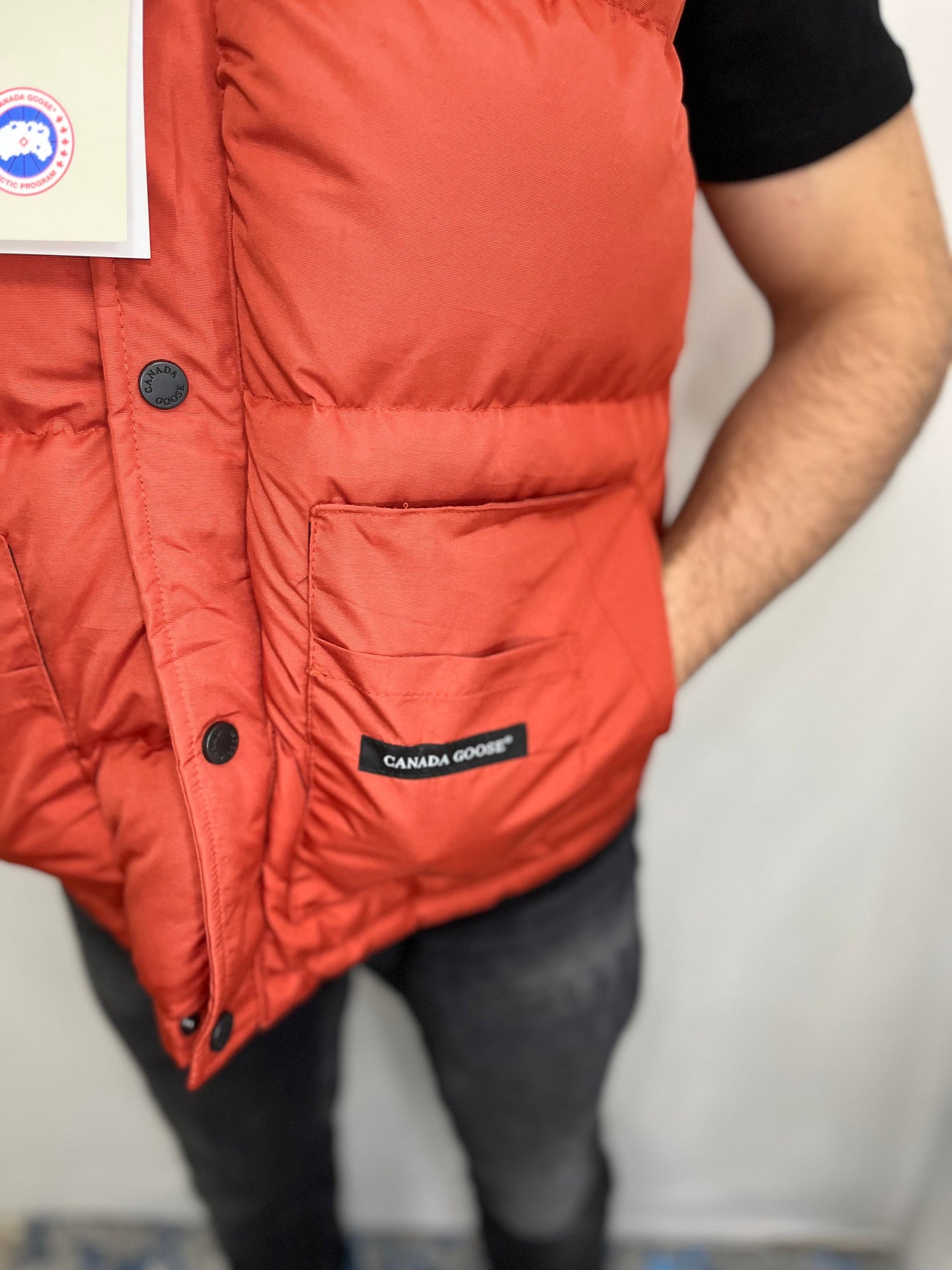 Canada  Bodywarmer - Rood