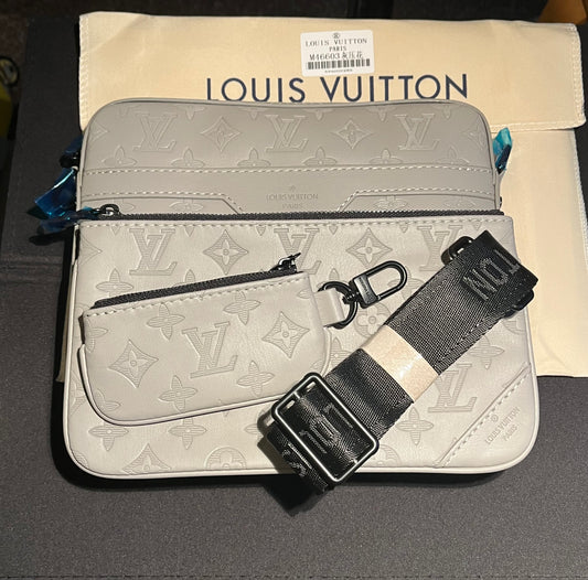 Louis Vuitton Trio Messenger Bag Grey - High Quality