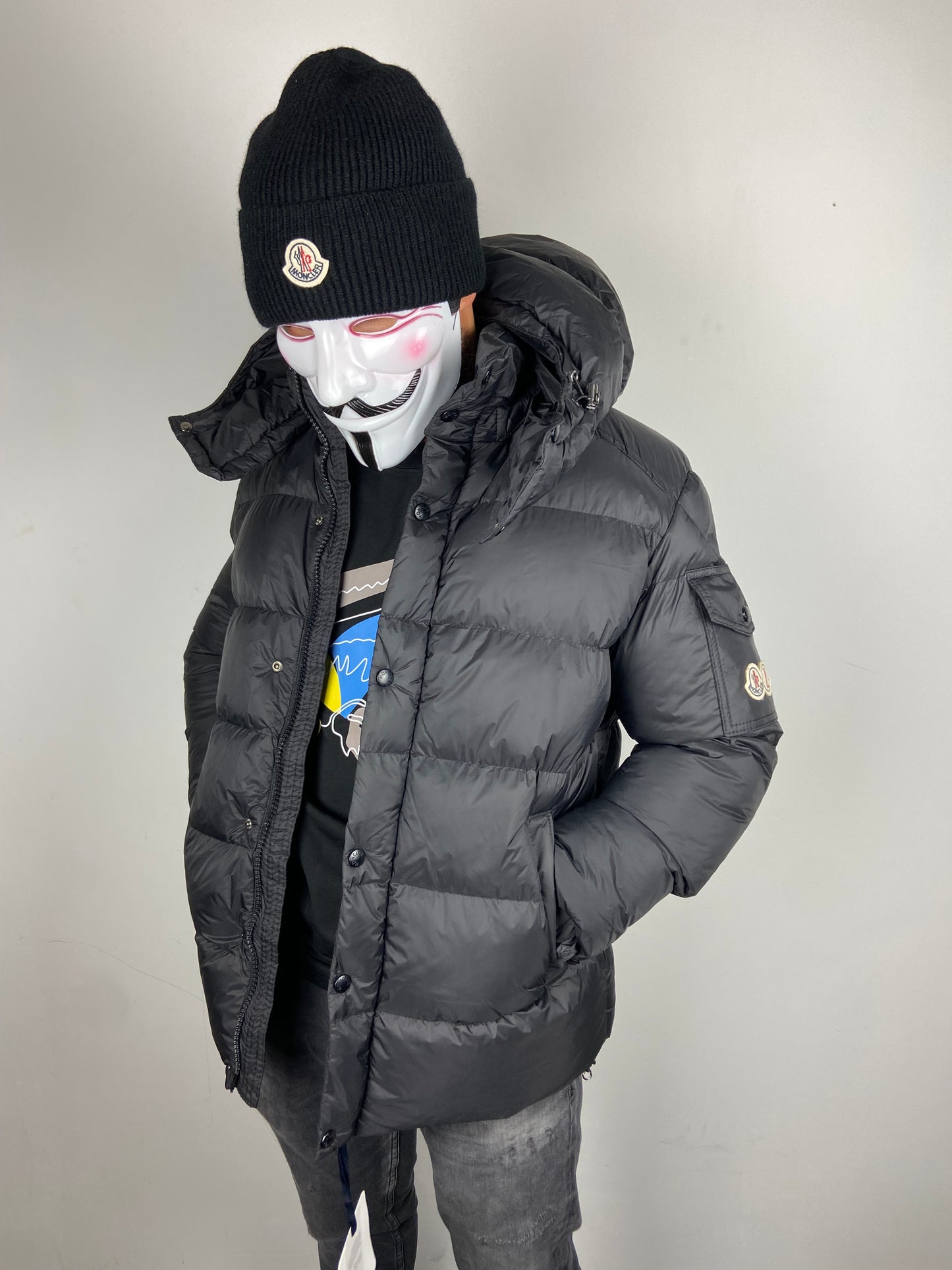 Moncler Maya Hooded Short Down Jas