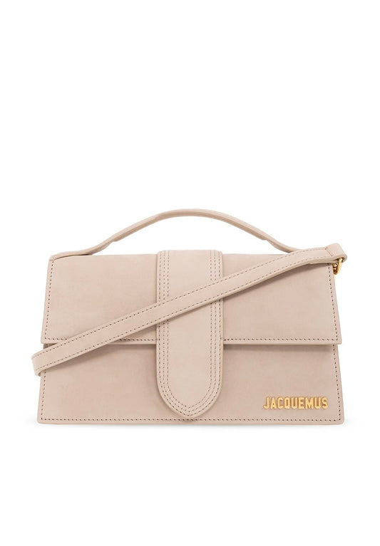 Jacquemus Le Bambino Leather Tas - Apricot