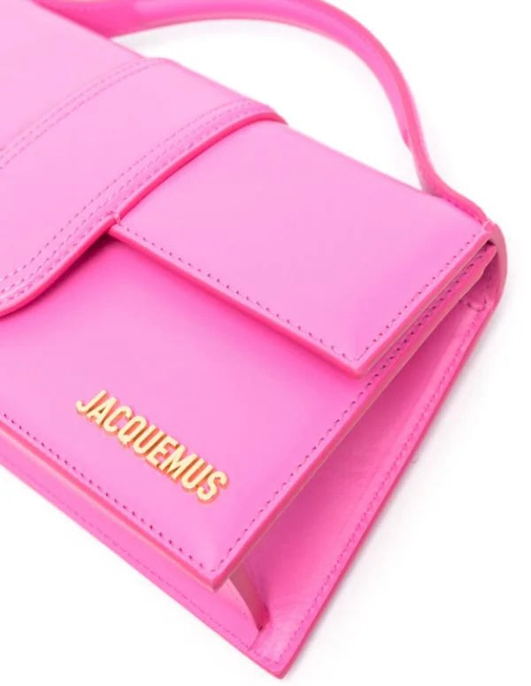 Jacquemus Le Bambino Mini Leather Tas - Pink