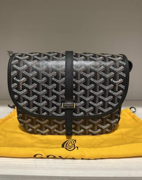 Goyard Belvédère Messenger Bag-  Black