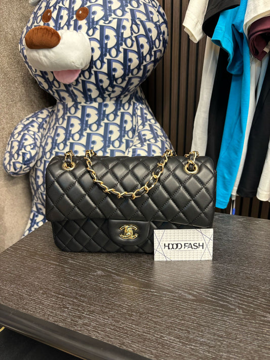 Chanel Large Flap Bag - Zwart & Goud
