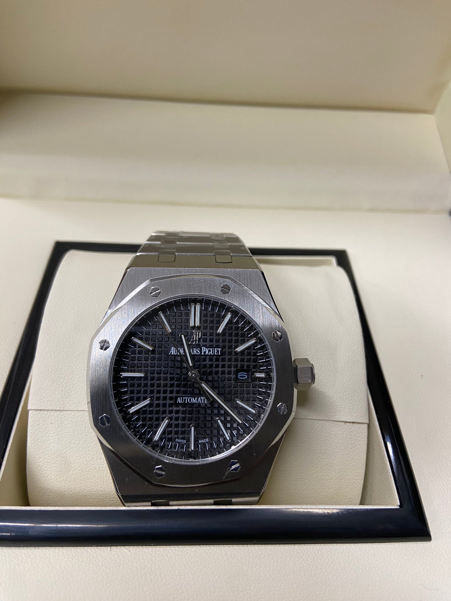 Audemars Piquet Royal Oak Silver & Black