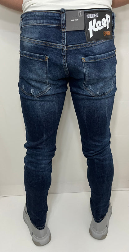 D2 Dsquared Jeans - Donkerblauw Explore