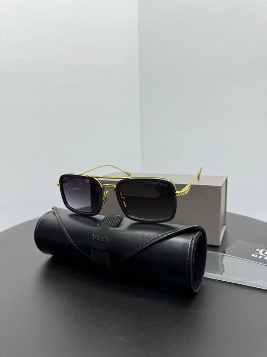 Dita Flight Eight Zonnebril - Gold Edition