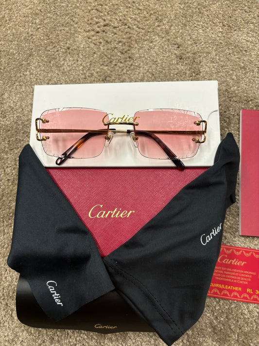 Cartier Zonnebril- Roze