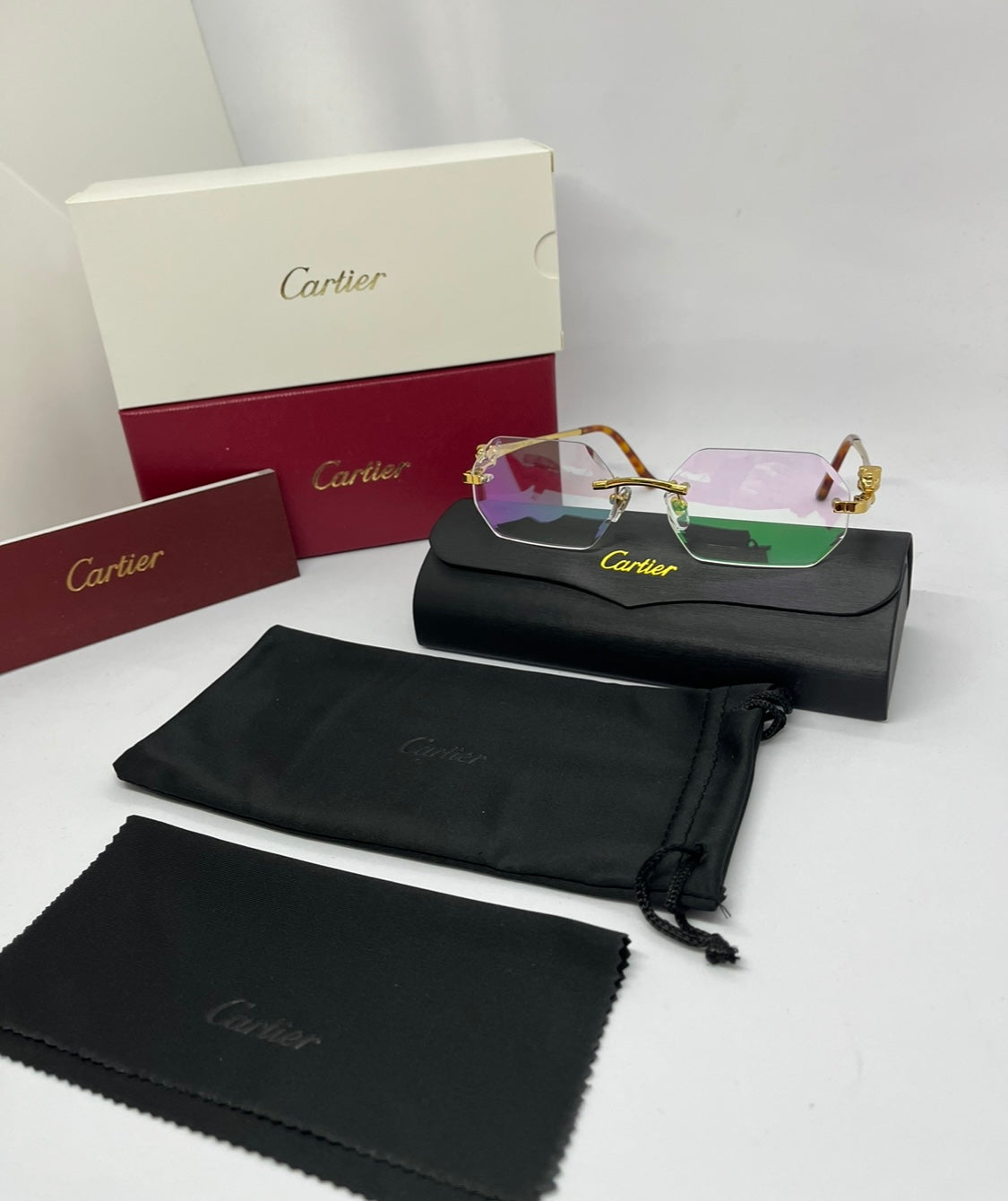 Cartier Clear Glasses – Hoodfash