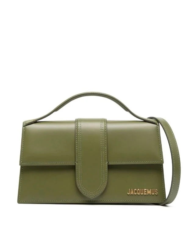 Jacquemus Le Bambino Leather Tas - Green