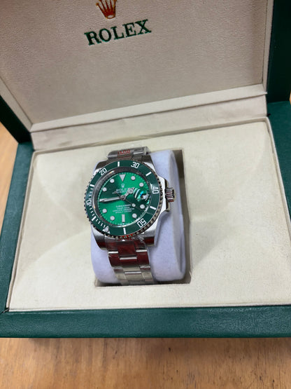 Rolex Oyster Perpetual Date- Double Green