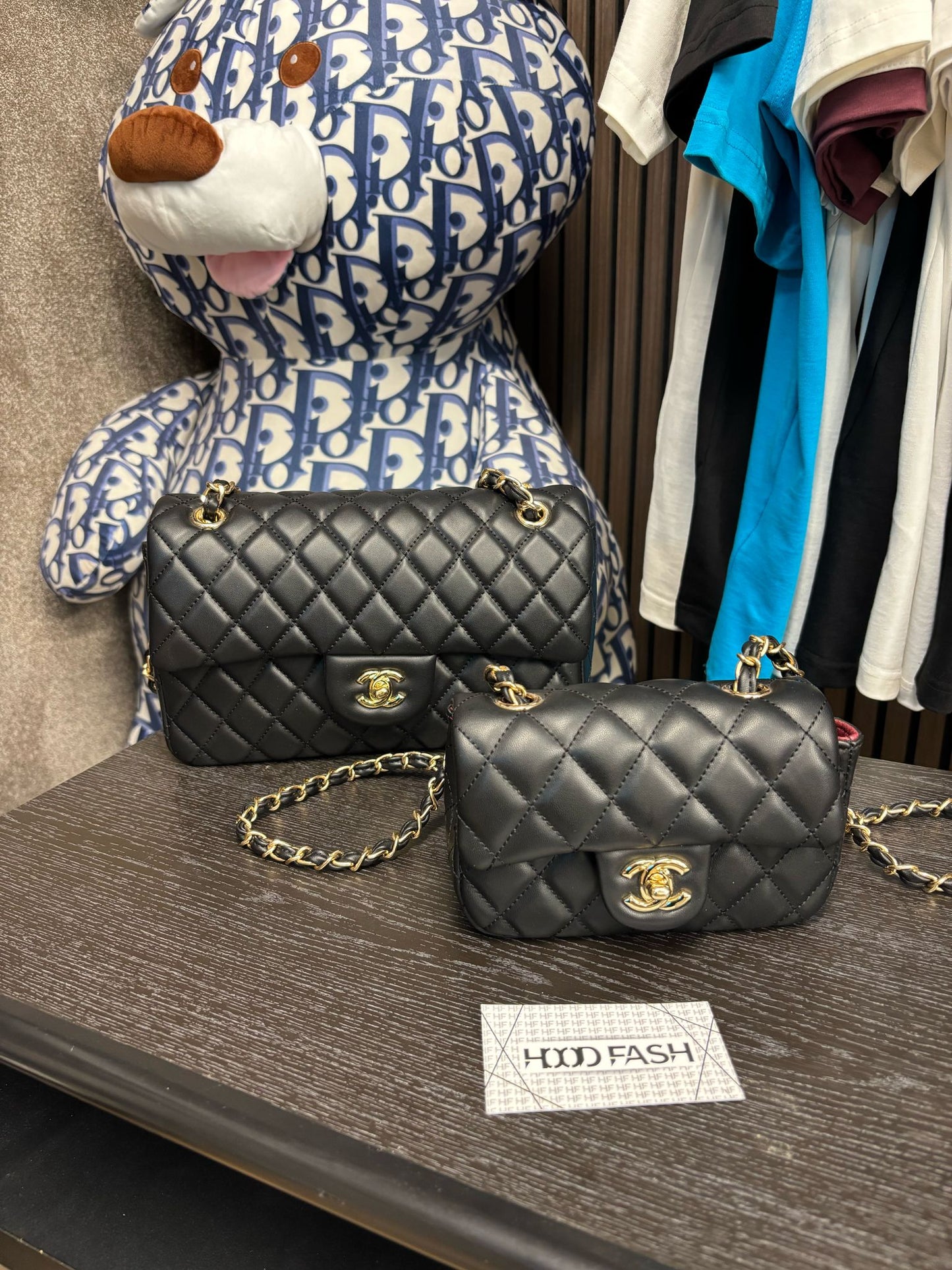 Chanel Small Flap Bag - Zwart & Goud