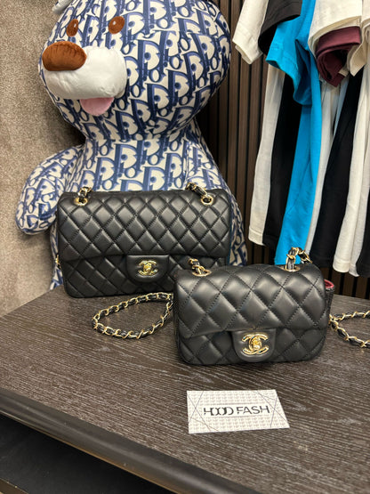 Chanel Small Flap Bag - Zwart & Goud