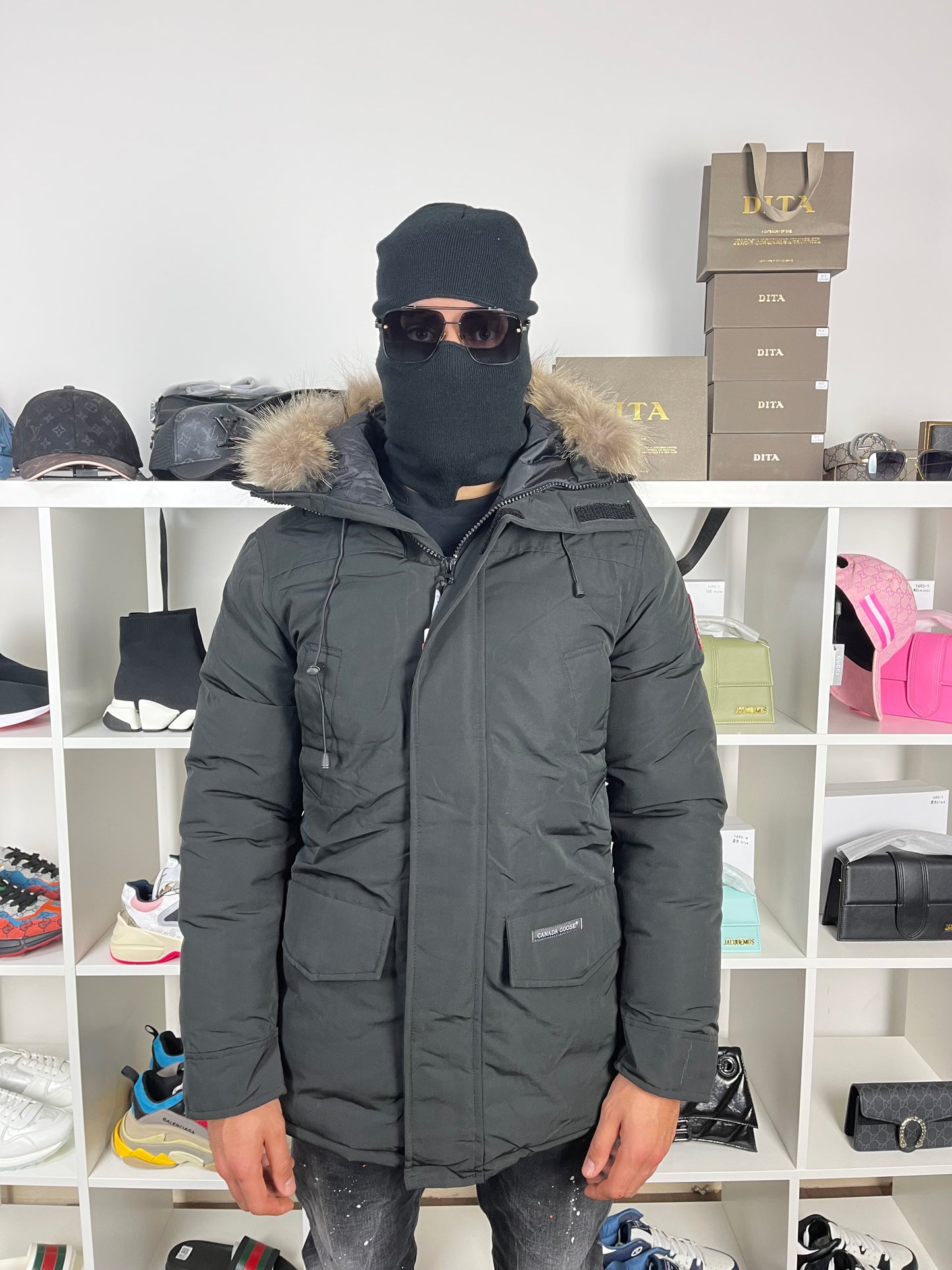 Canada Goose Winter jas - Zwart