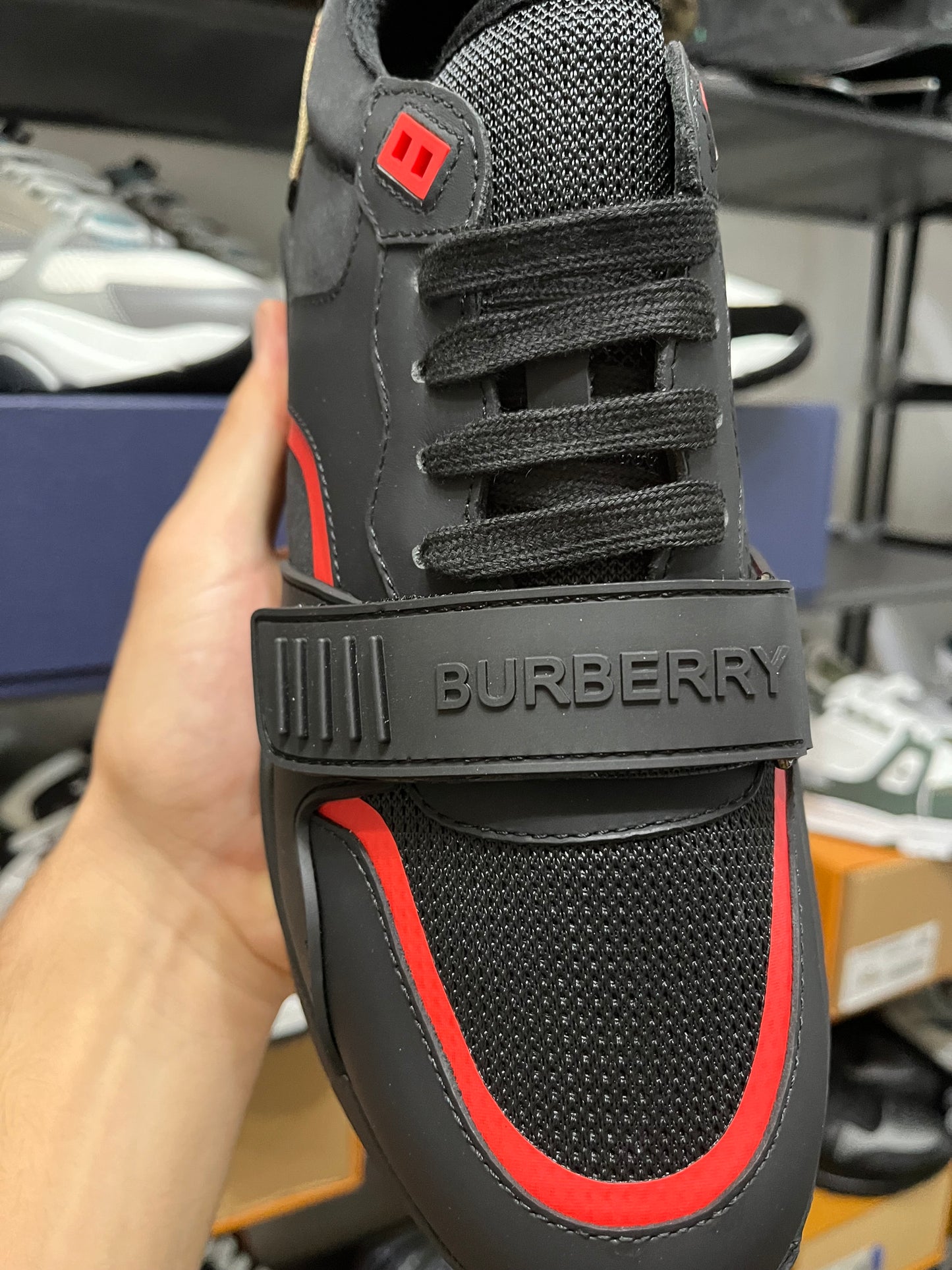 Burberry Check Sneakers