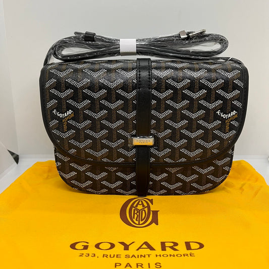 Goyard Belvedere Messenger Bag Black