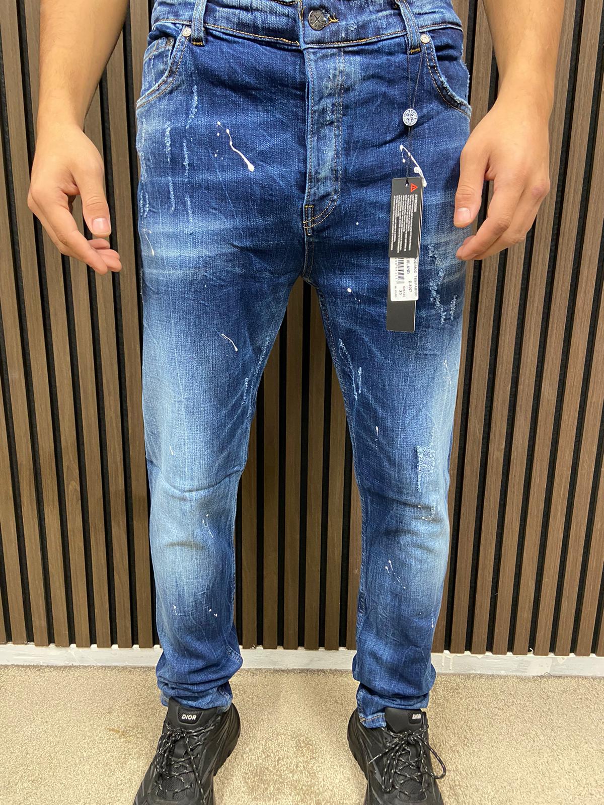 Stone Island Spotted Jeans