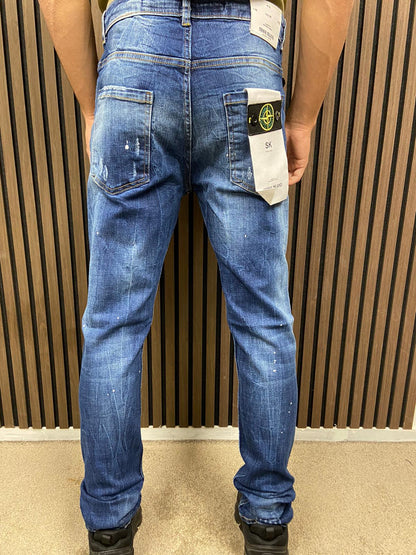 Stone Island Spotted Jeans