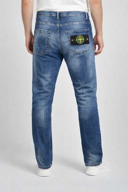 Stone Island Spotted Jeans