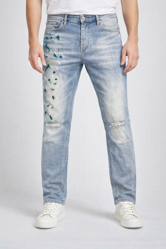 Amiri Spotted Jeans
