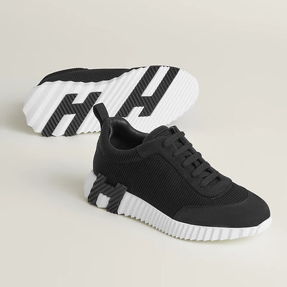 Hermes Bouncing Sneakers - Black & White