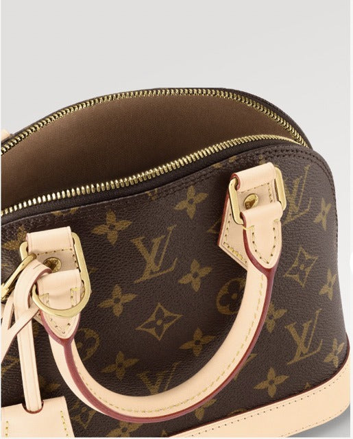 Louis Vuitton Alma BB Dames Tas Monogram -Beige