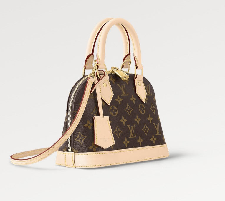 Louis Vuitton Alma BB Dames Tas Monogram -Beige