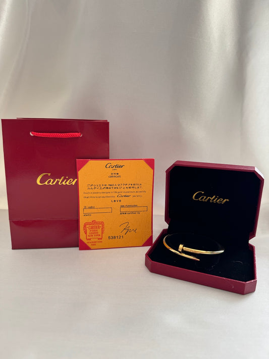 Cartier Just Un Clou - 18K Gold Plated Staal