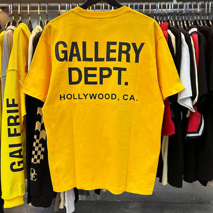 Gallery Dept Shirt - Classic Yellow