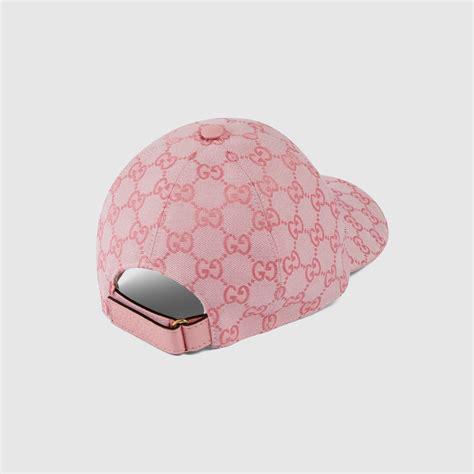 Gucci Canvas Honkbal Pet - Roze