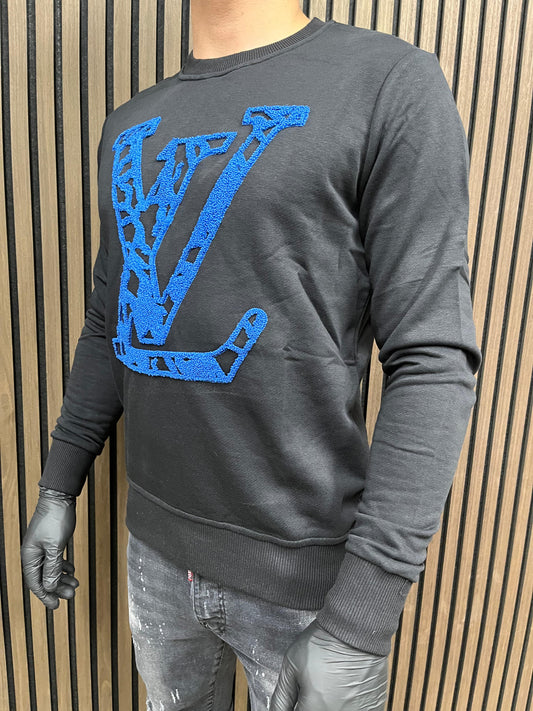 Louis Vuitton Trui - Blue LV