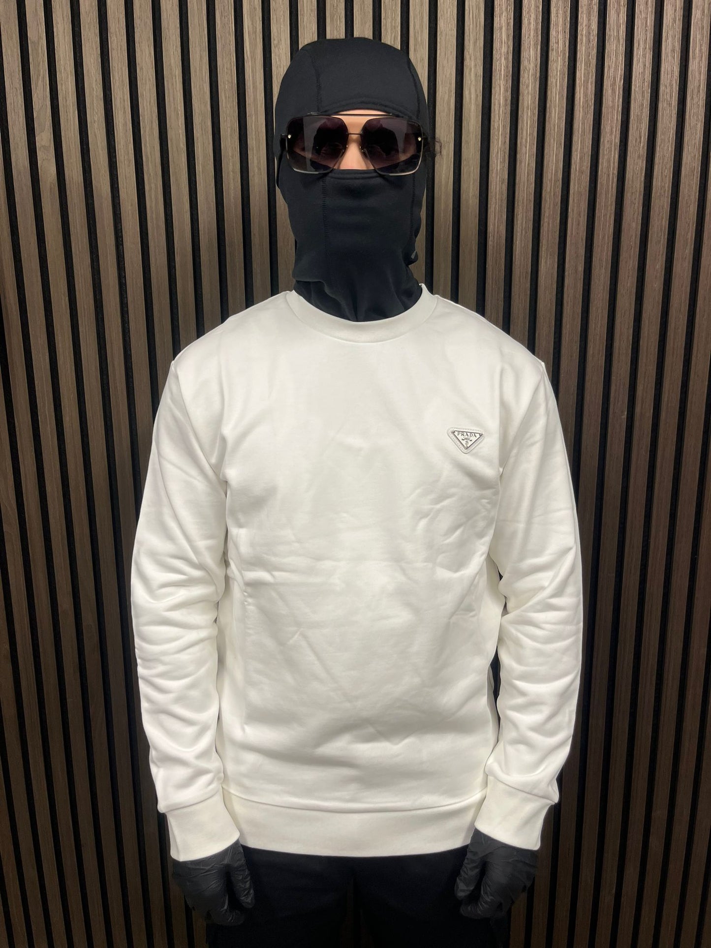 Prada Classic Trui - White