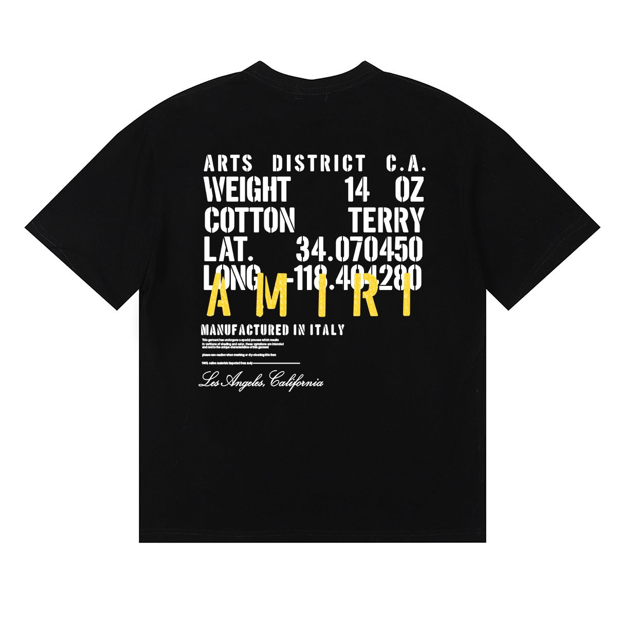 Amiri LA Shirt - Zwart