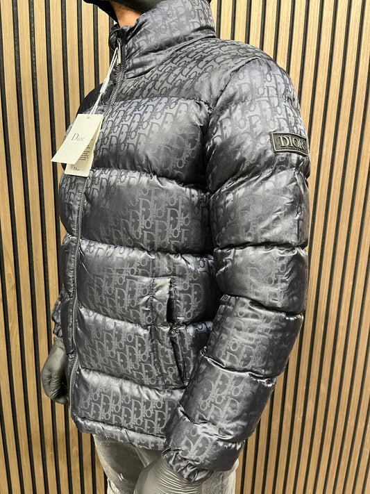 Dior Oblique Winter Jas - Navy