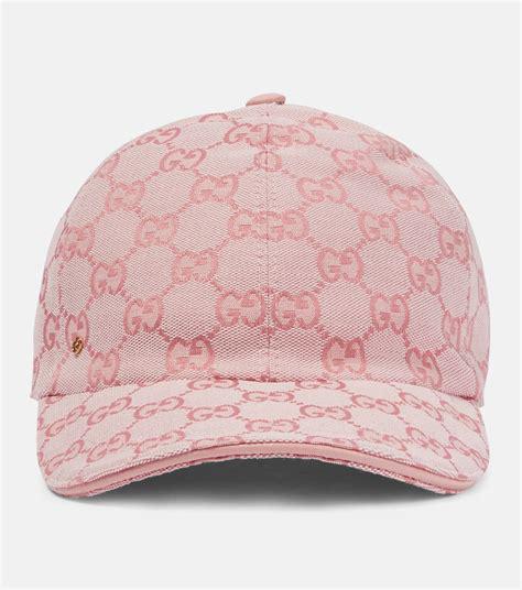 Gucci Canvas Honkbal Pet - Roze