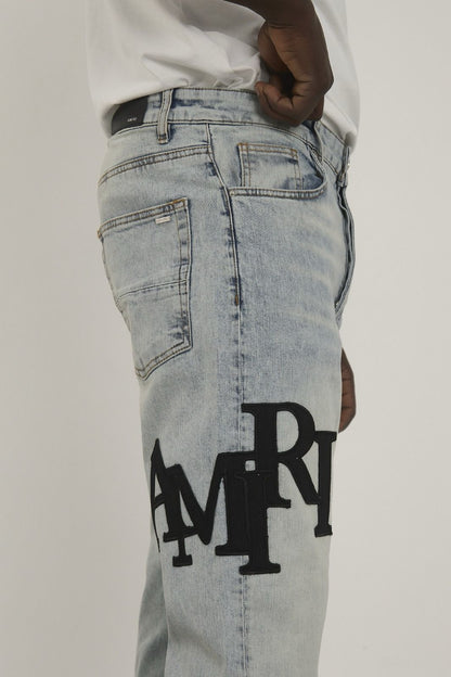 Amiri Jeans - Black Letters