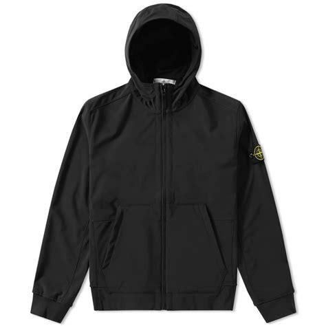 Stone Island Soft Shell Tussen Jas - Zwart