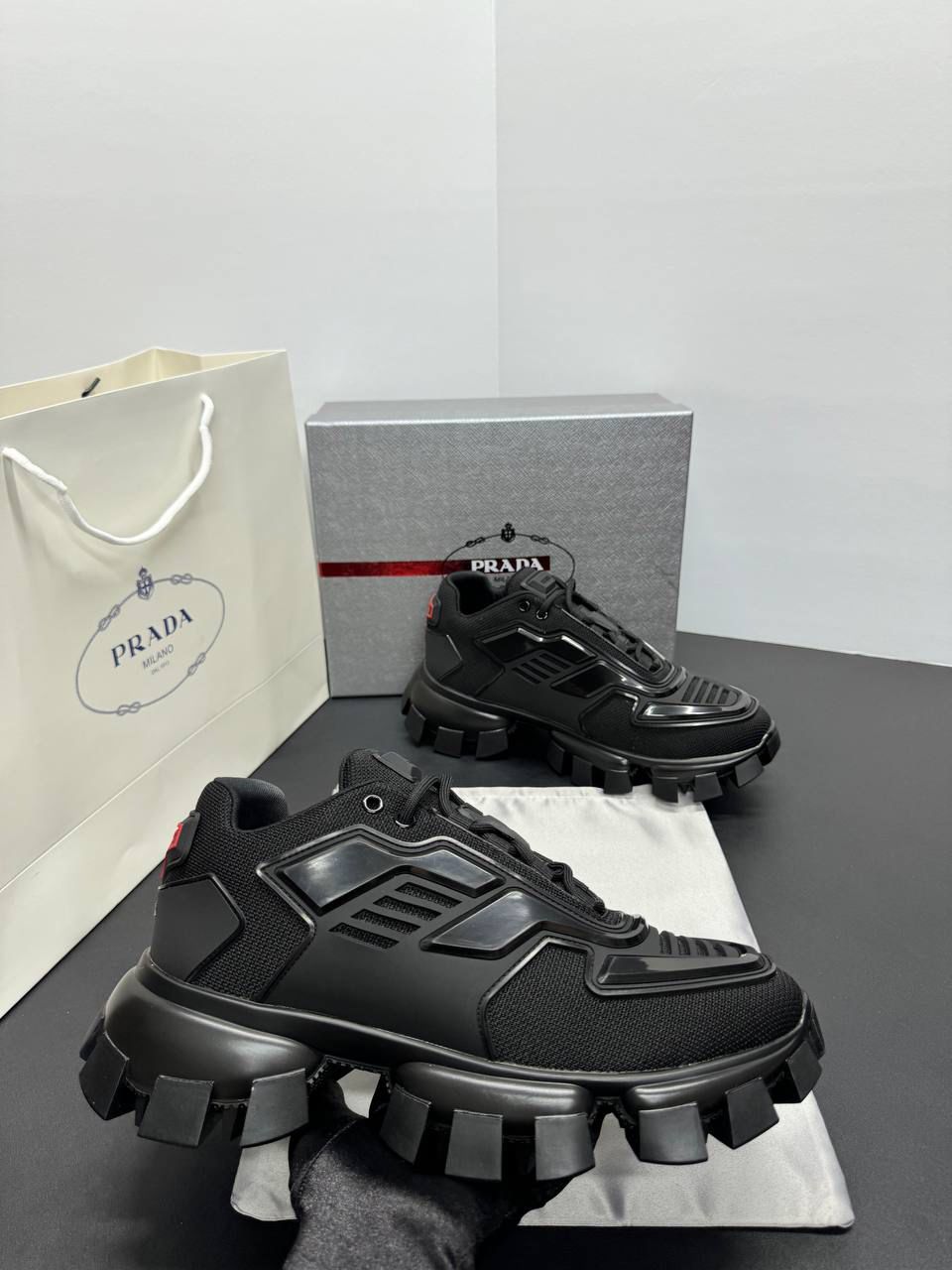 Prada Cloudburst Thunder Sneakers