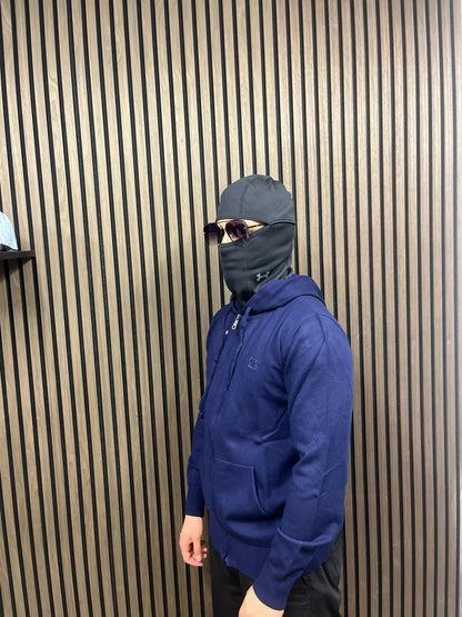 Burberry Cotton Blend Jersey - Navy