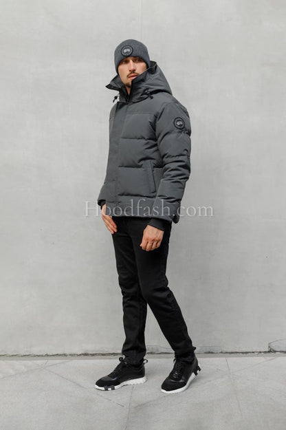 Canada Goose Macmillan Grey Ghost Label - High Quality