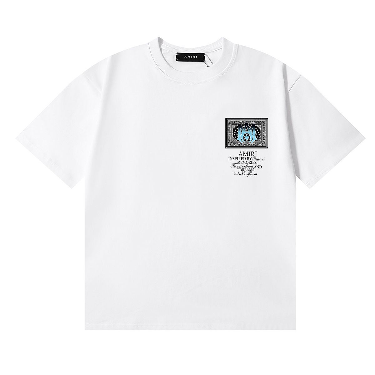 Amiri Bank-Note Shirt - White