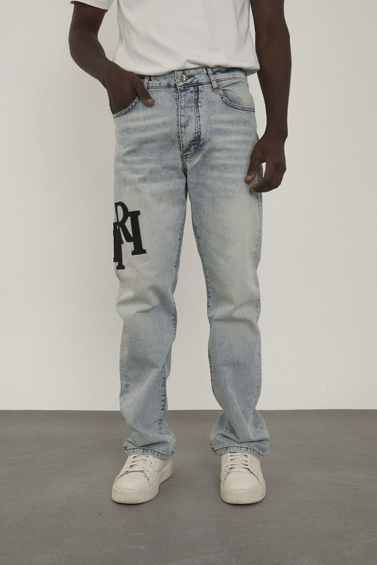 Amiri Jeans - Black Letters