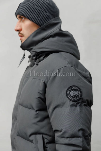 Canada Goose Macmillan Grey Ghost Label - High Quality