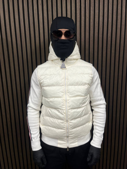 Moncler Cardigan Jas - White